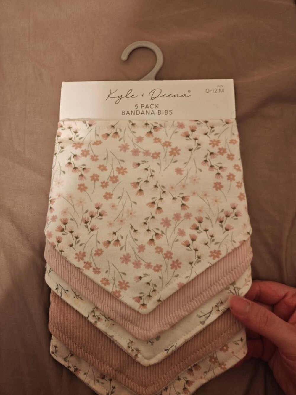 Kyle and Deena 5 pack bandana bibs 0-12months